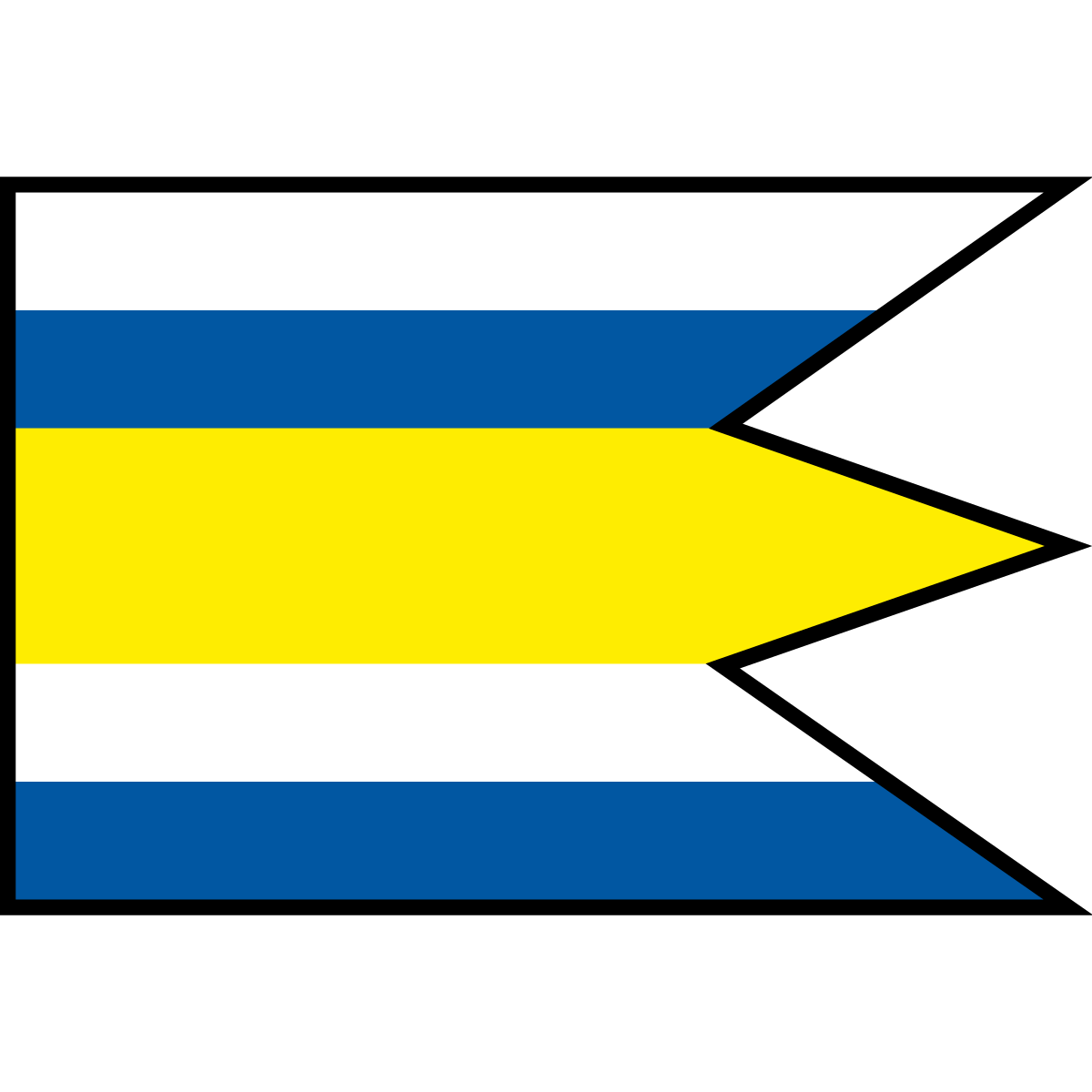 Flag of Širákov, Region of Banská Bystrica