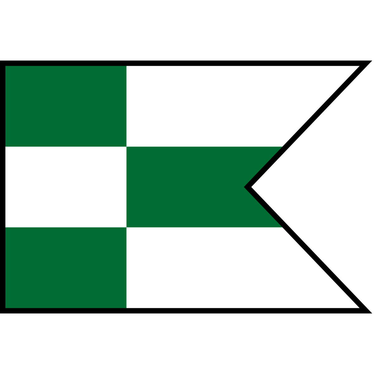 Flag of Skalica, Region of Trnava
