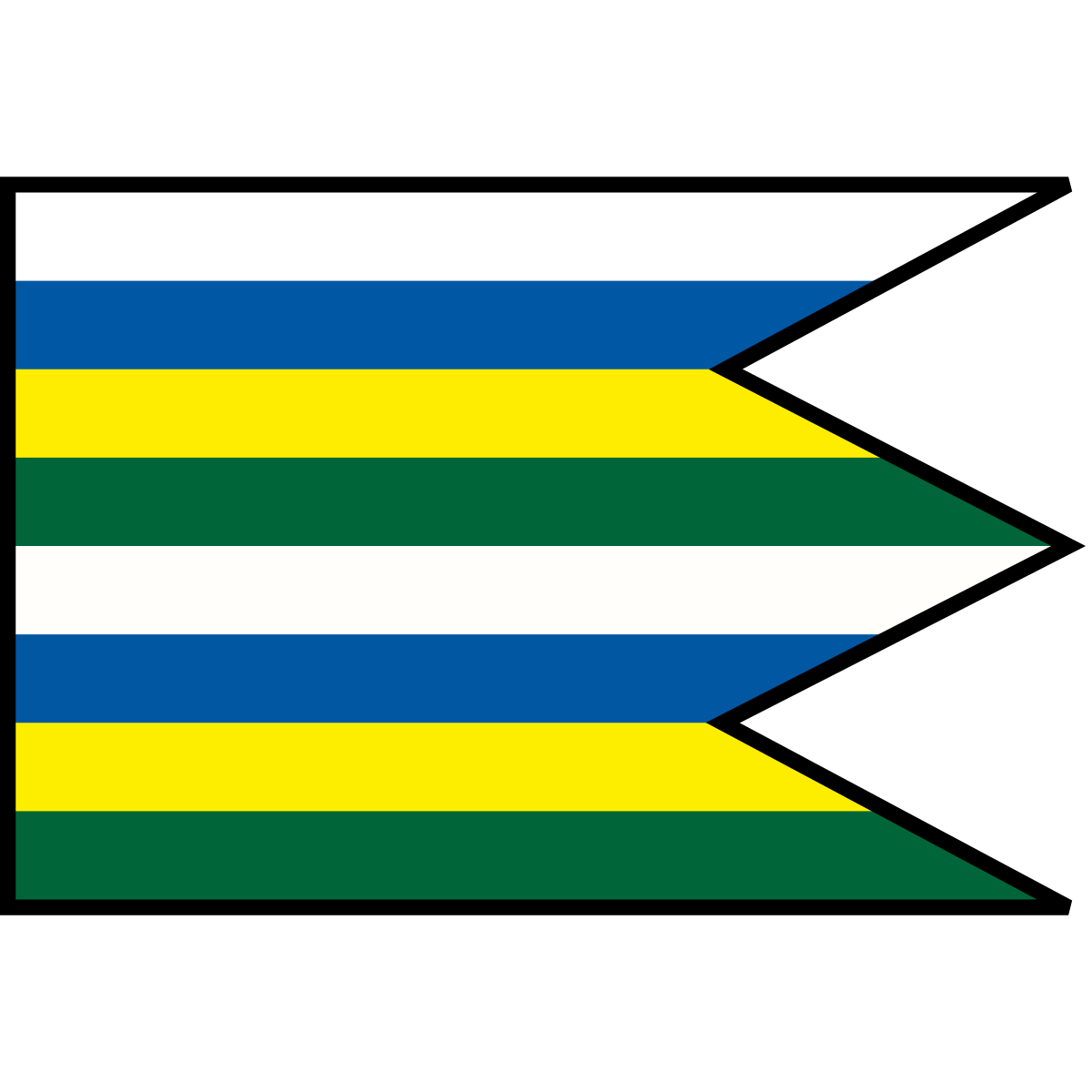 Flag of Sklabiná, Region of Banská Bystrica