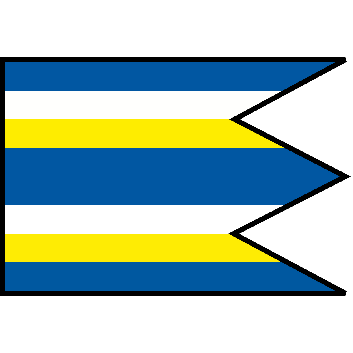 Flag of Slavkovce, Region of Košice