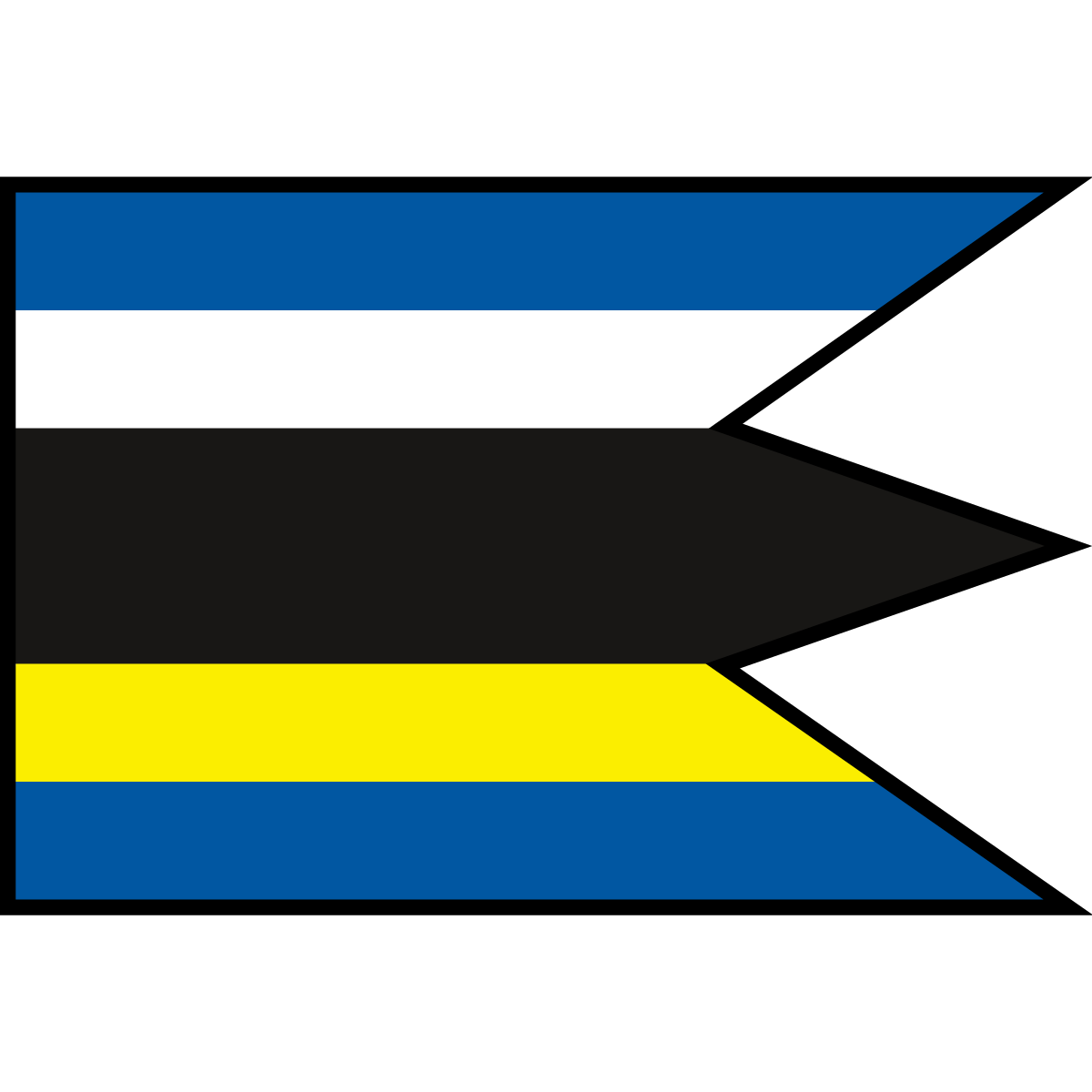Flag of Slavošovce, Region of Košice