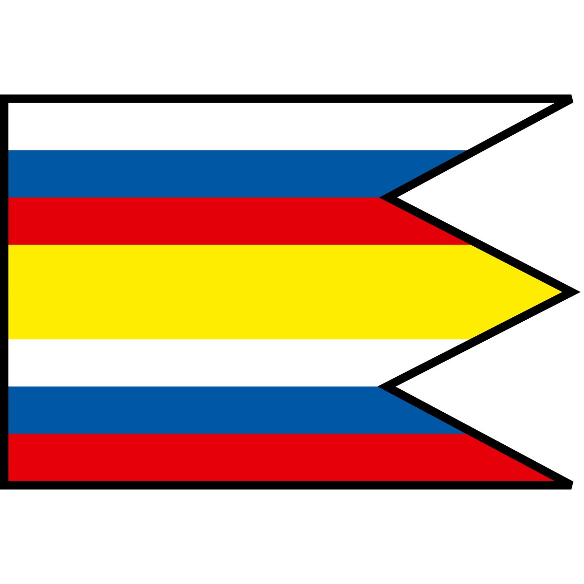 Flag of Slovany, Region of Žilina