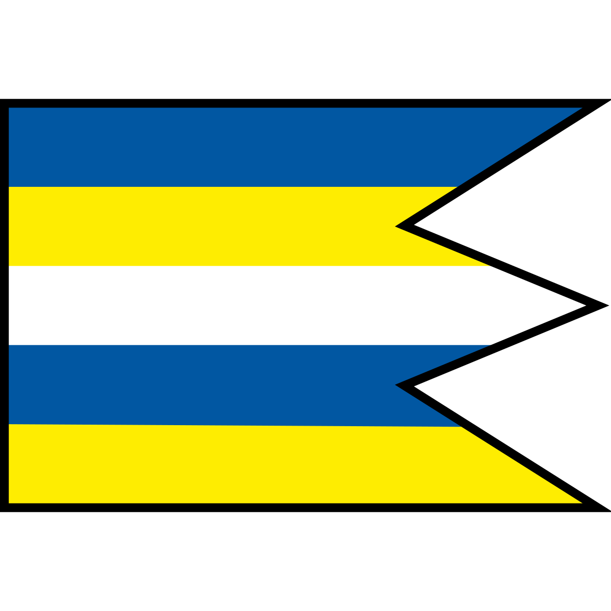 Flag of Slovenská Ves, Region of Prešov