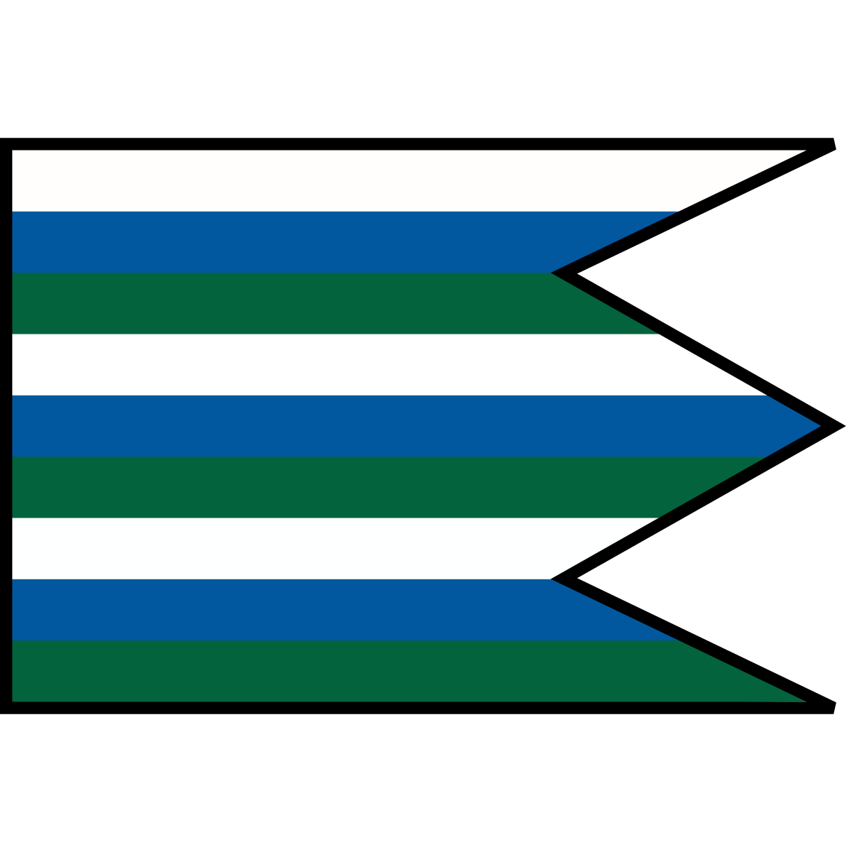 Flag of Slovenské Nové Mesto, Region of Košice