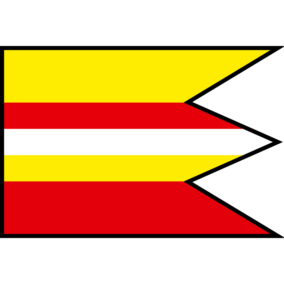 Flag of Slovenský Grob, Region of Bratislava