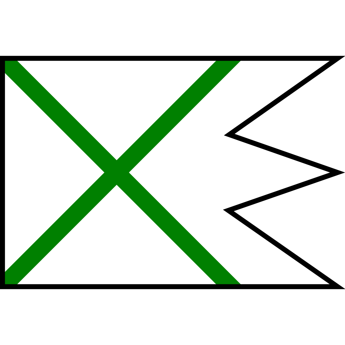 Flag of Smolnícka Huta, Region of Košice
