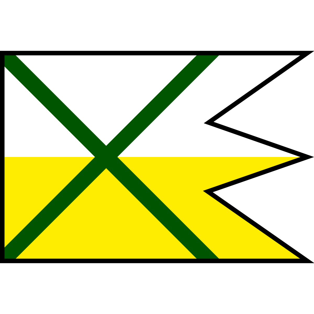 Flag of Smolník, Region of Košice