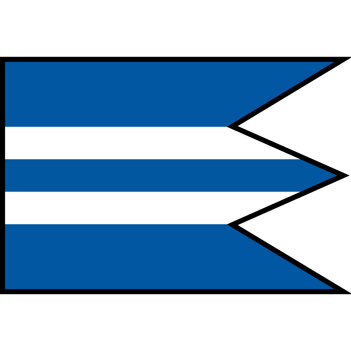 Flag of Smrdáky, Region of Trnava