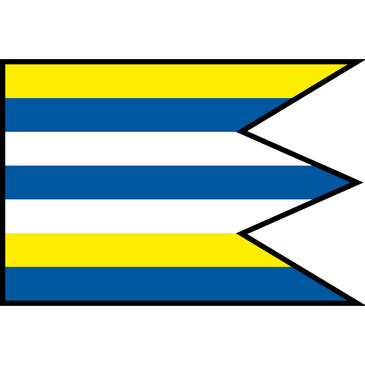Flag of Socovce, Region of Žilina