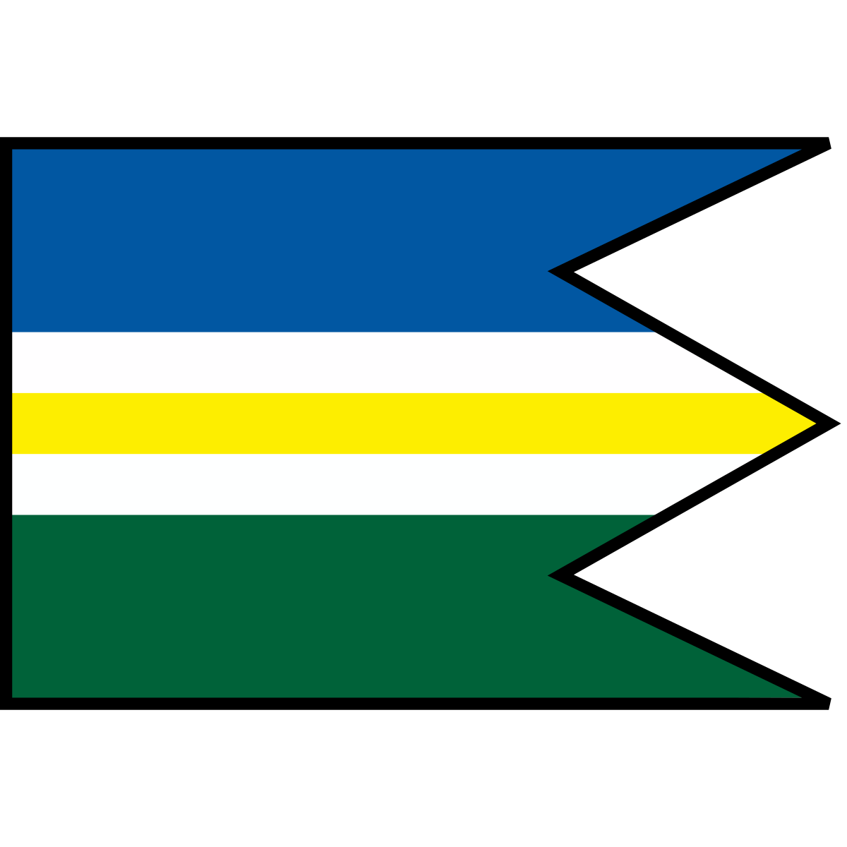 Flag of Sokol, Region of Trenčín