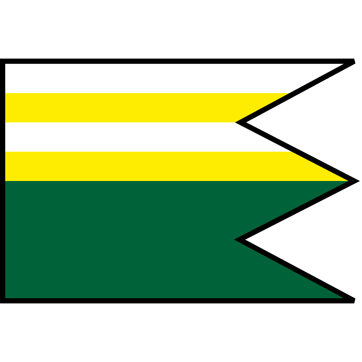Flag of Somotor, Region of Košice