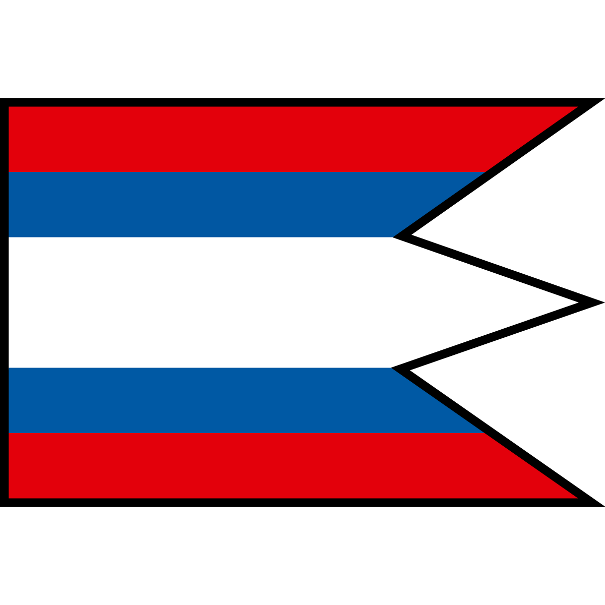 Flag of Šoporňa, Region of Trnava