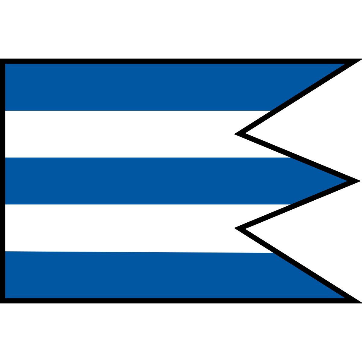 Flag of Špania Dolina, Region of Banská Bystrica