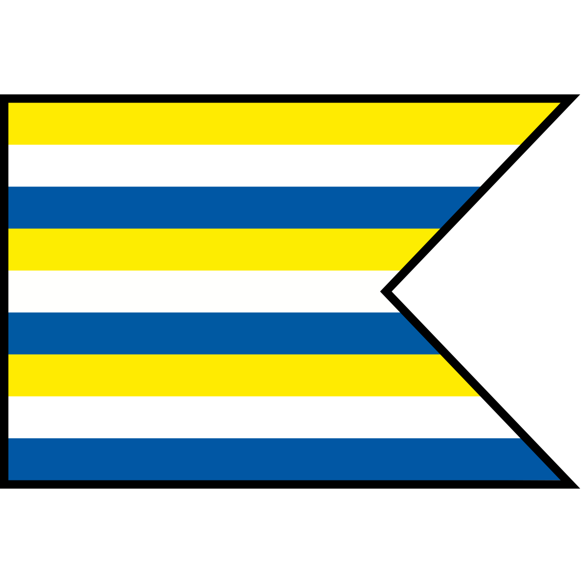 Flag of Spišská Stará Ves, Region of Prešov