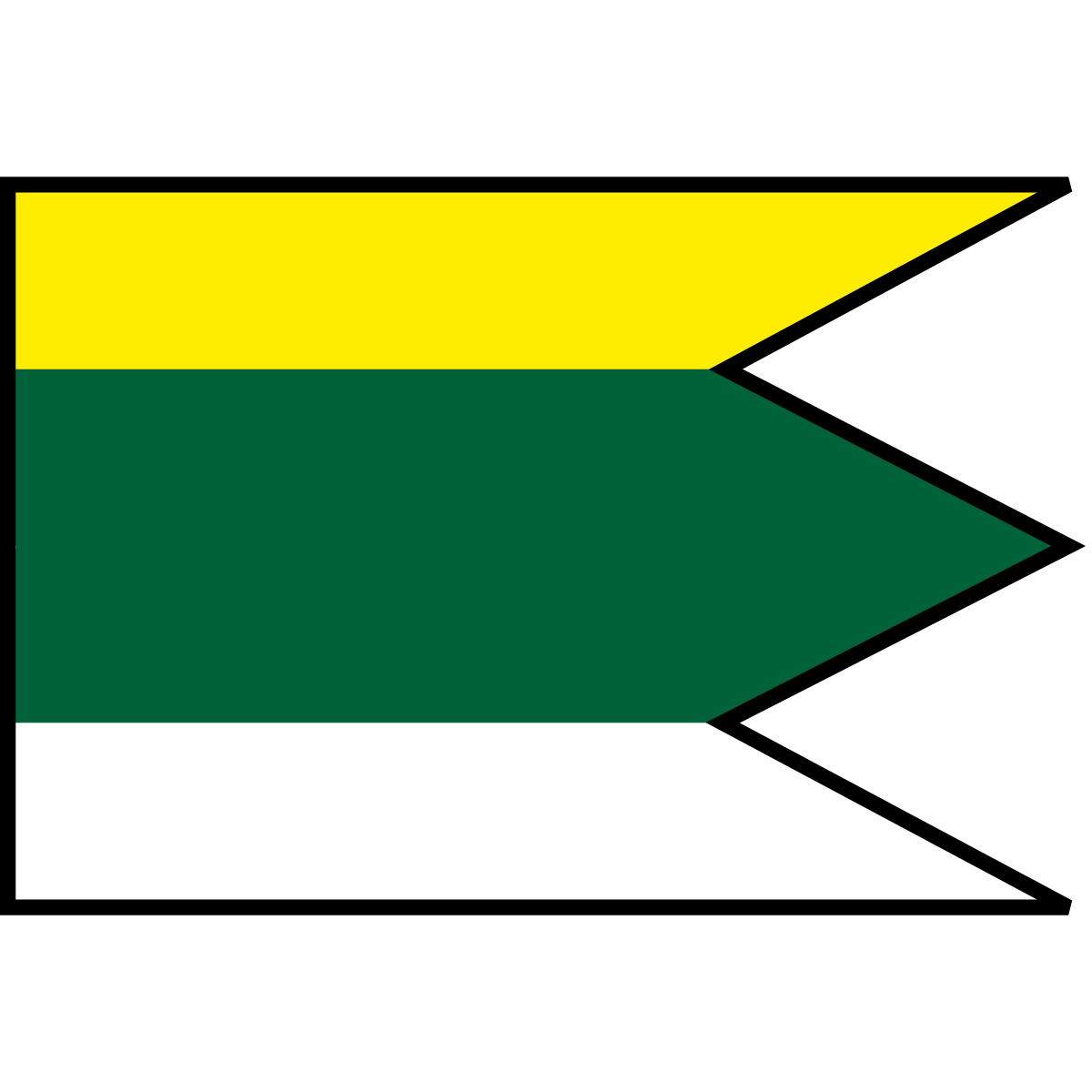 Flag of Spišský Hrušov, Region of Košice
