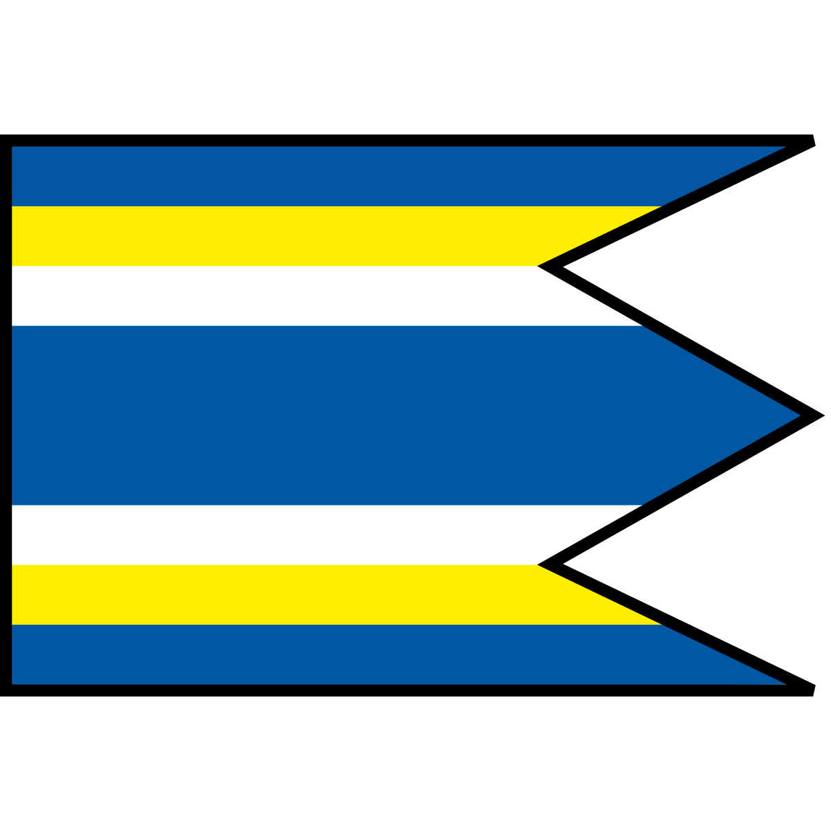 Flag of Stanča, Region of Košice