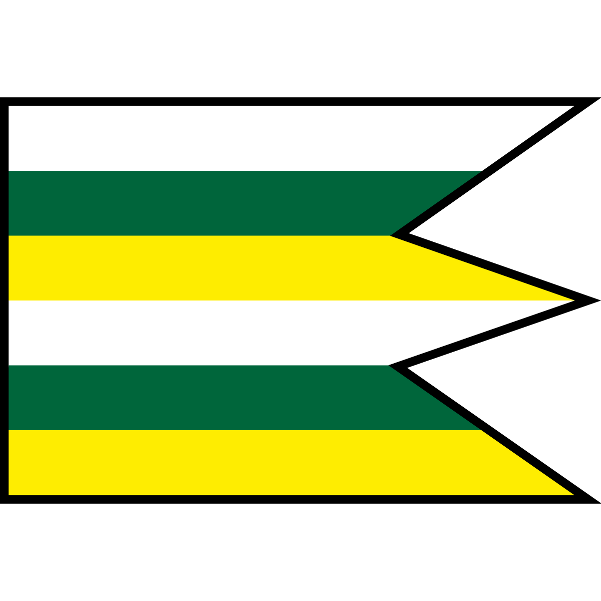 Flag of Stankovany - Podšíp, Region of Žilina