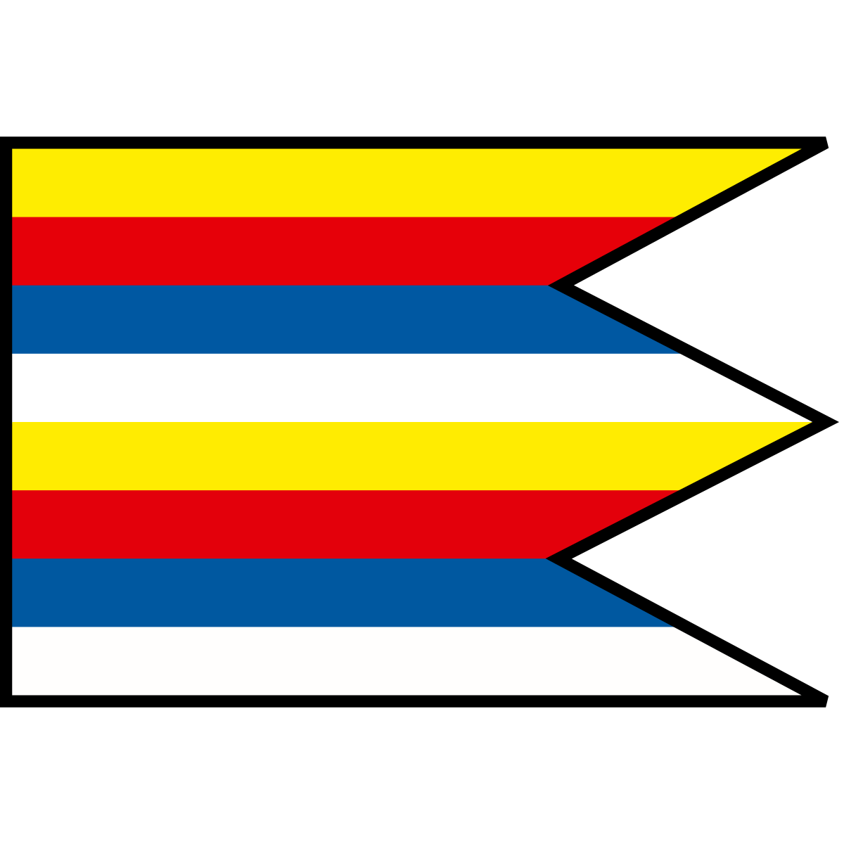 Flag of Stará Halič, Region of Banská Bystrica
