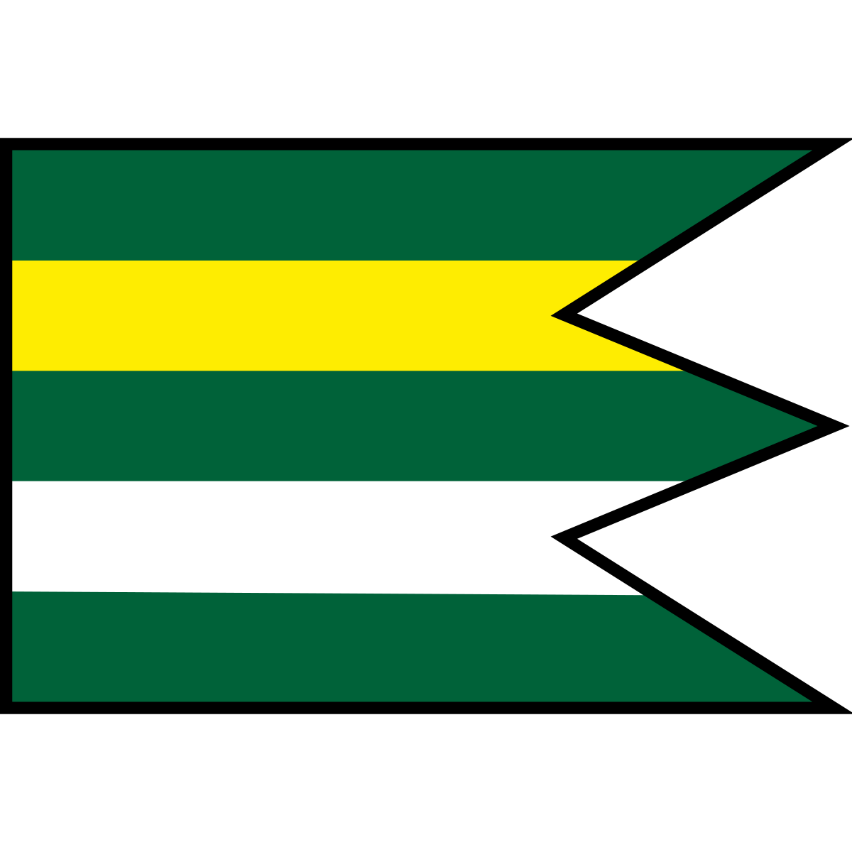 Flag of Stará Lesná, Region of Prešov