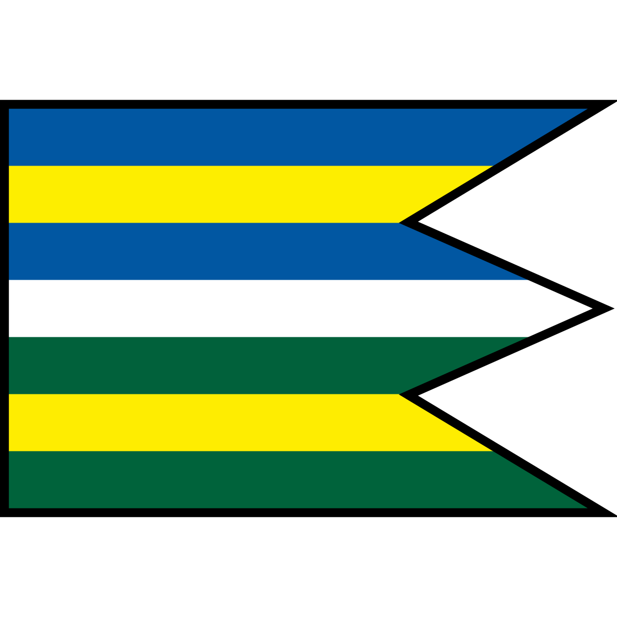 Flag of Staré, Region of Košice