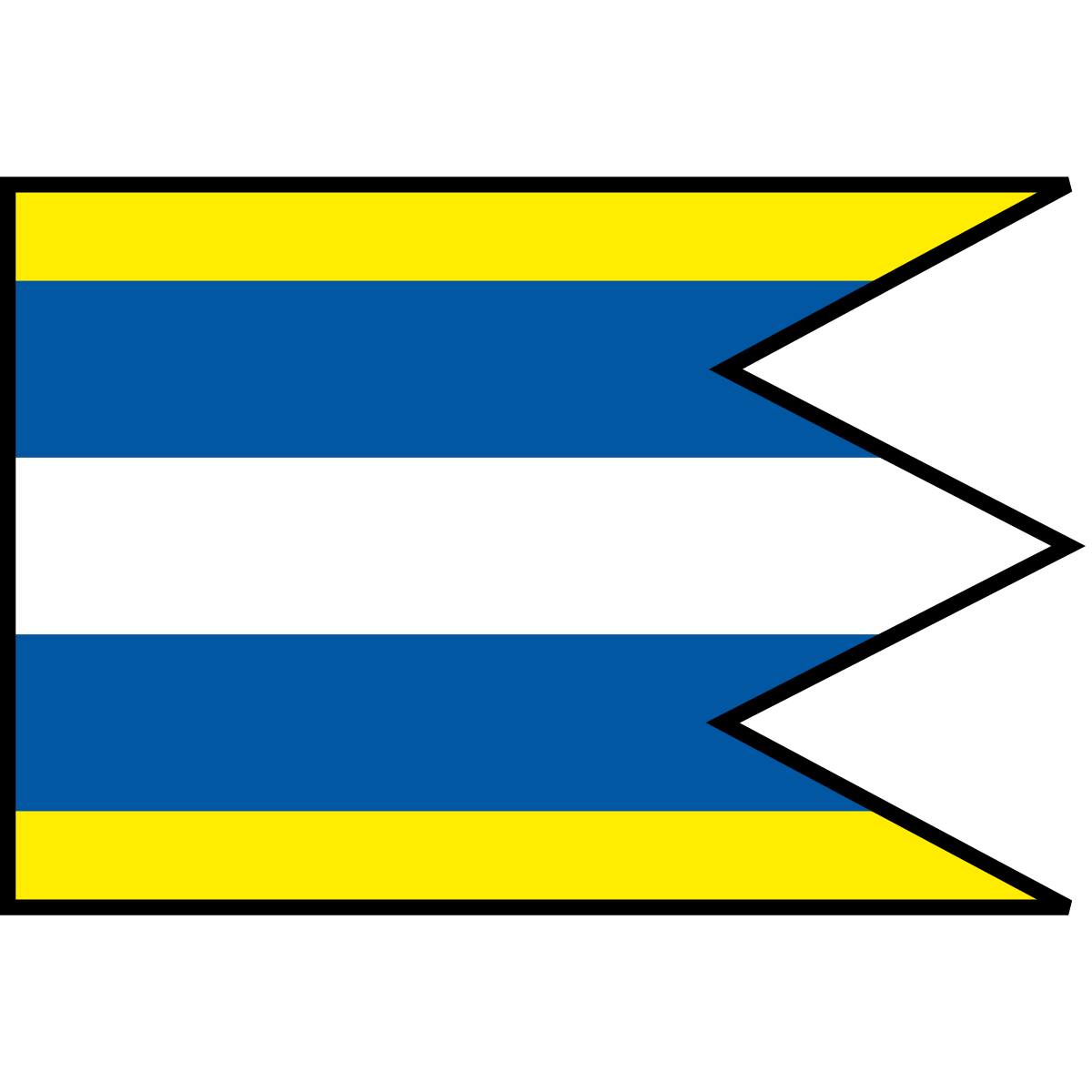 Flag of Starovec, Region of Žilina
