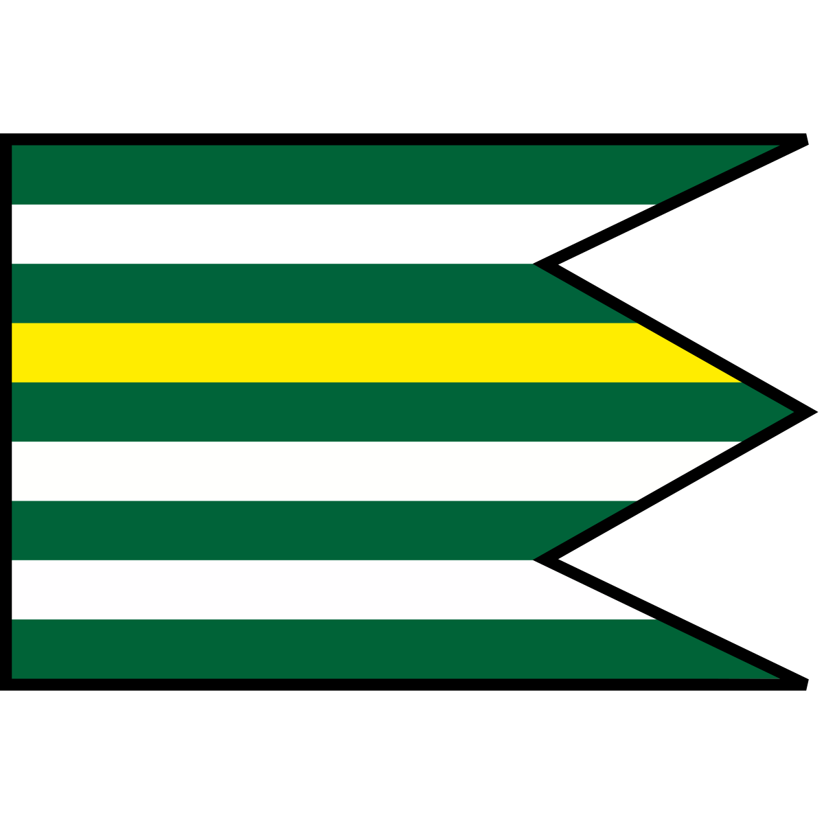 Flag of Starý Hrádok, Region of Nitra