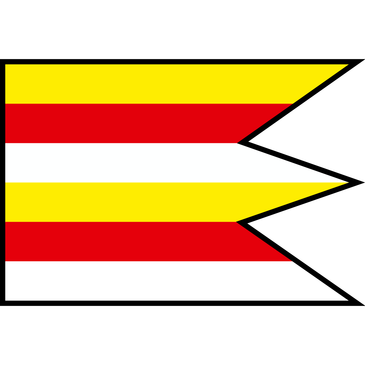 Flag of Šťavica, Region of Banská Bystrica