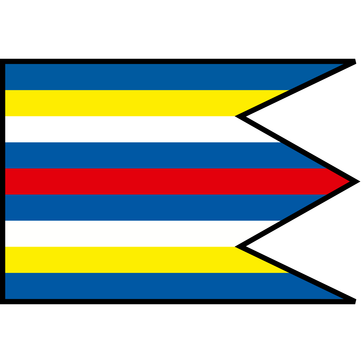 Flag of Štefanov, Region of Trnava