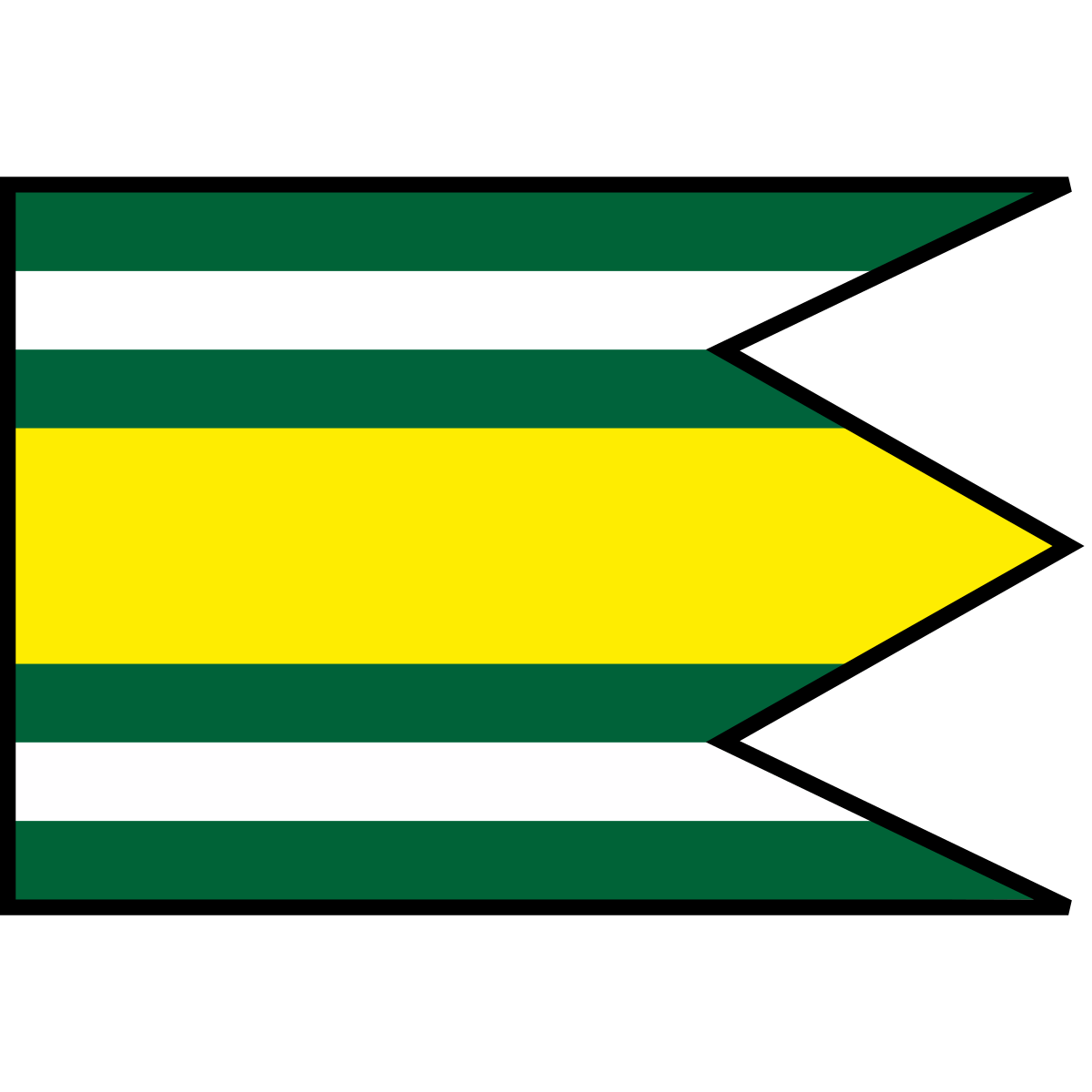 Flag of Štefanovce, Region of Prešov