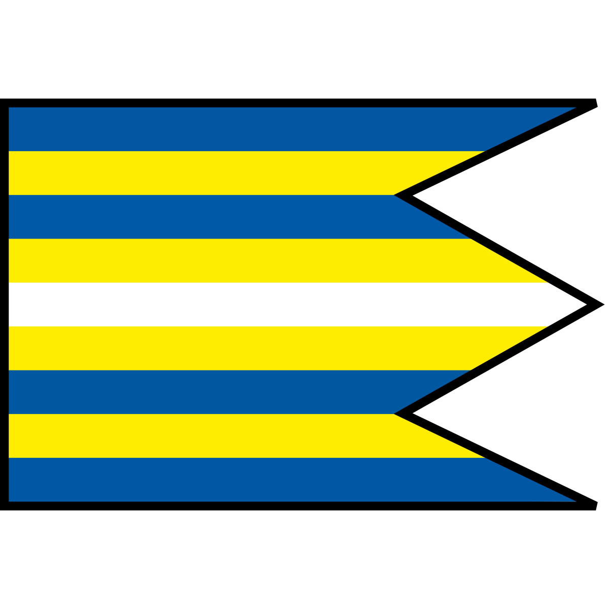 Flag of Štefanovičová, Region of Nitra