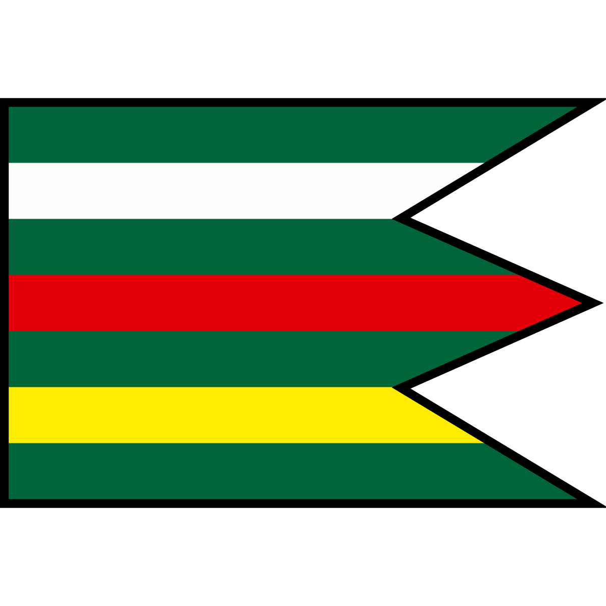Flag of Štitáre, Region of Nitra