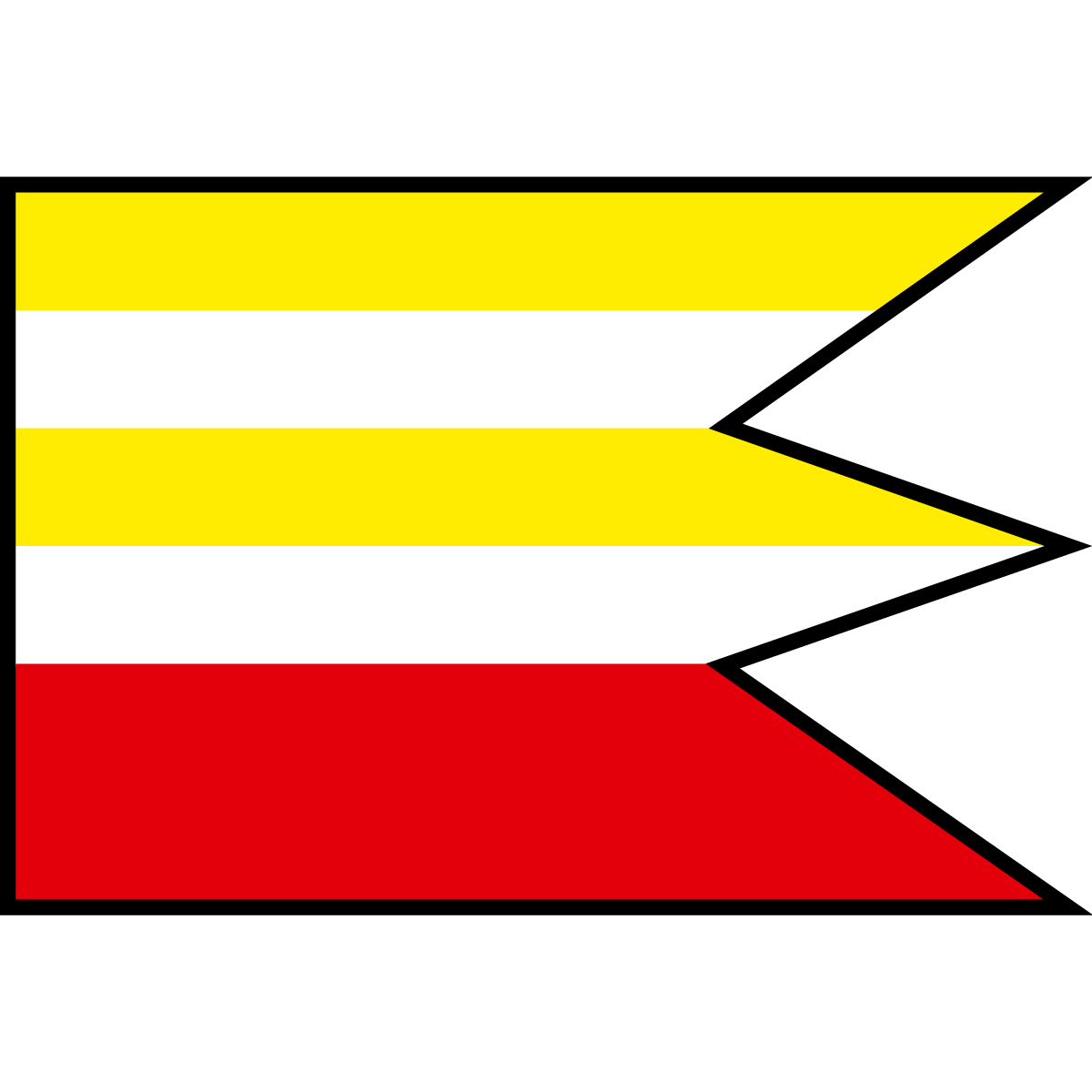 Flag of Štítnik, Region of Košice