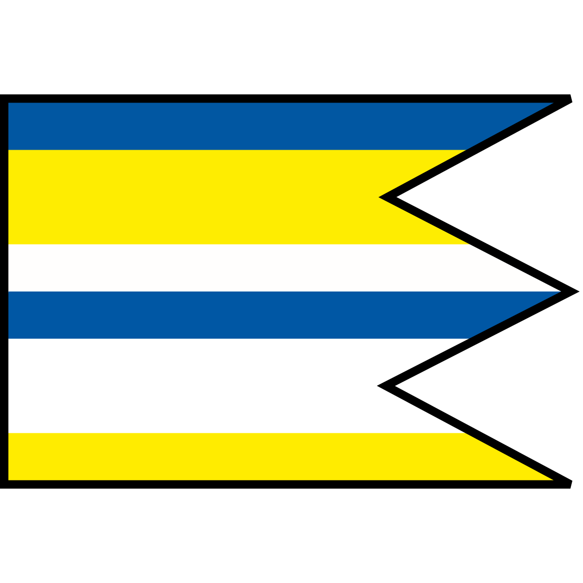 Flag of Stožok, Region of Banská Bystrica