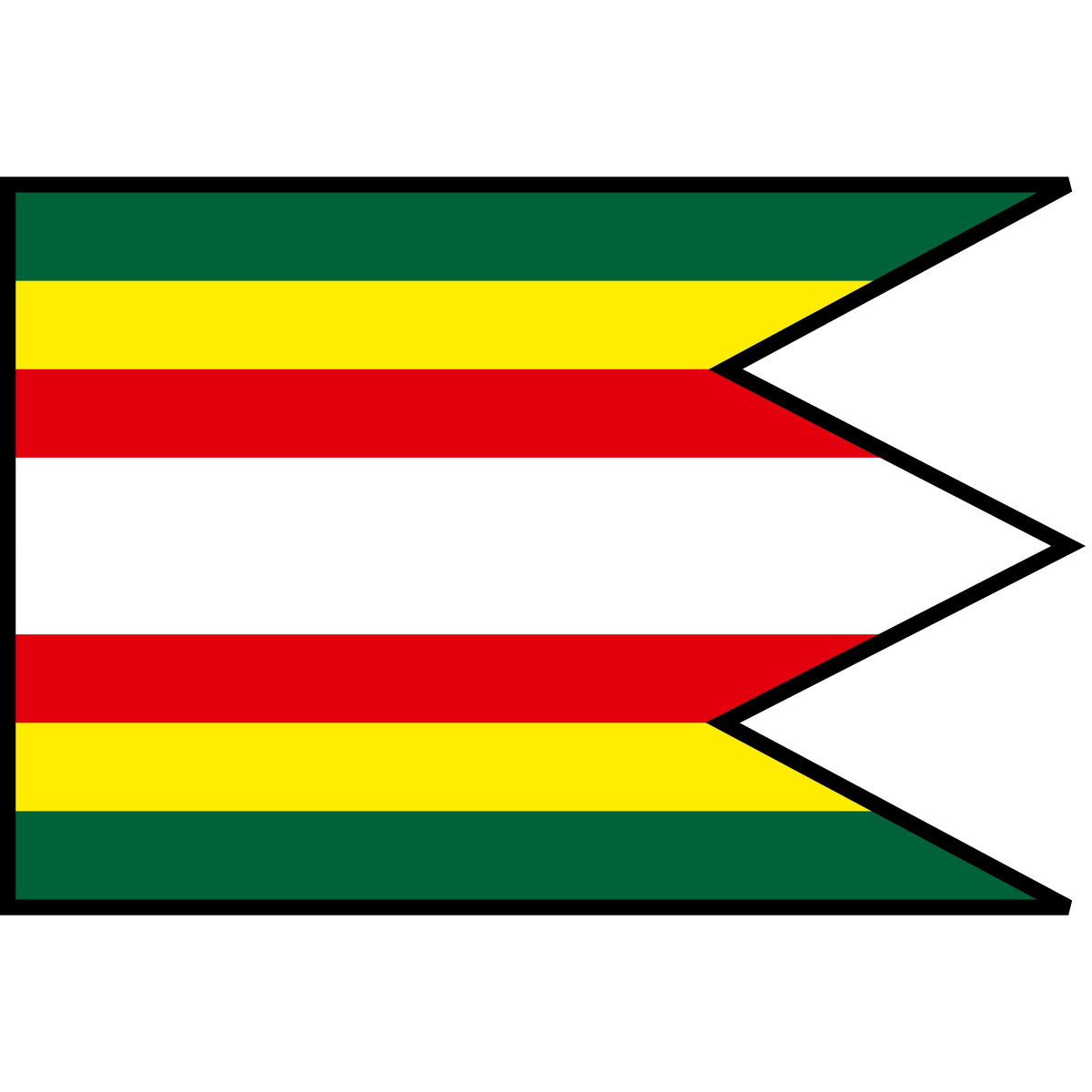 Flag of Stránska, Region of Banská Bystrica