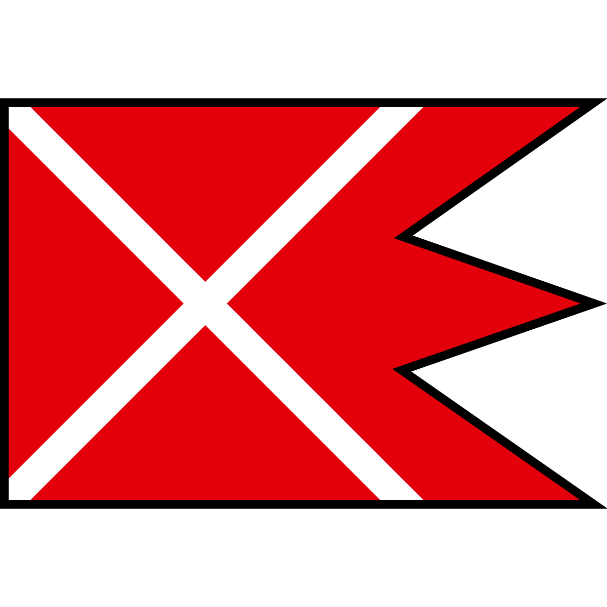 Flag of Strážske, Region of Košice
