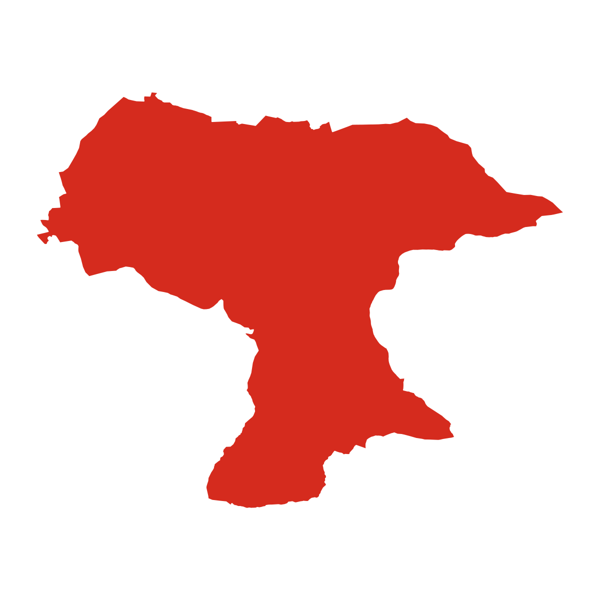 Striebornica city boundary