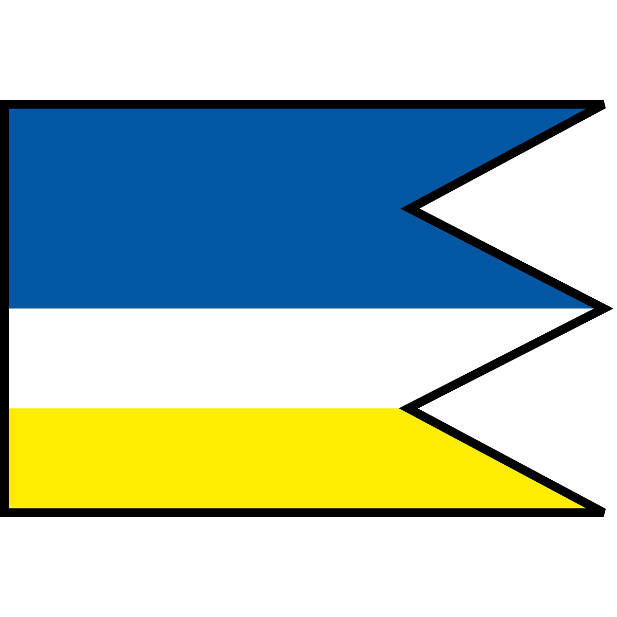 Vlajka mesta Studenec, Prešovský kraj