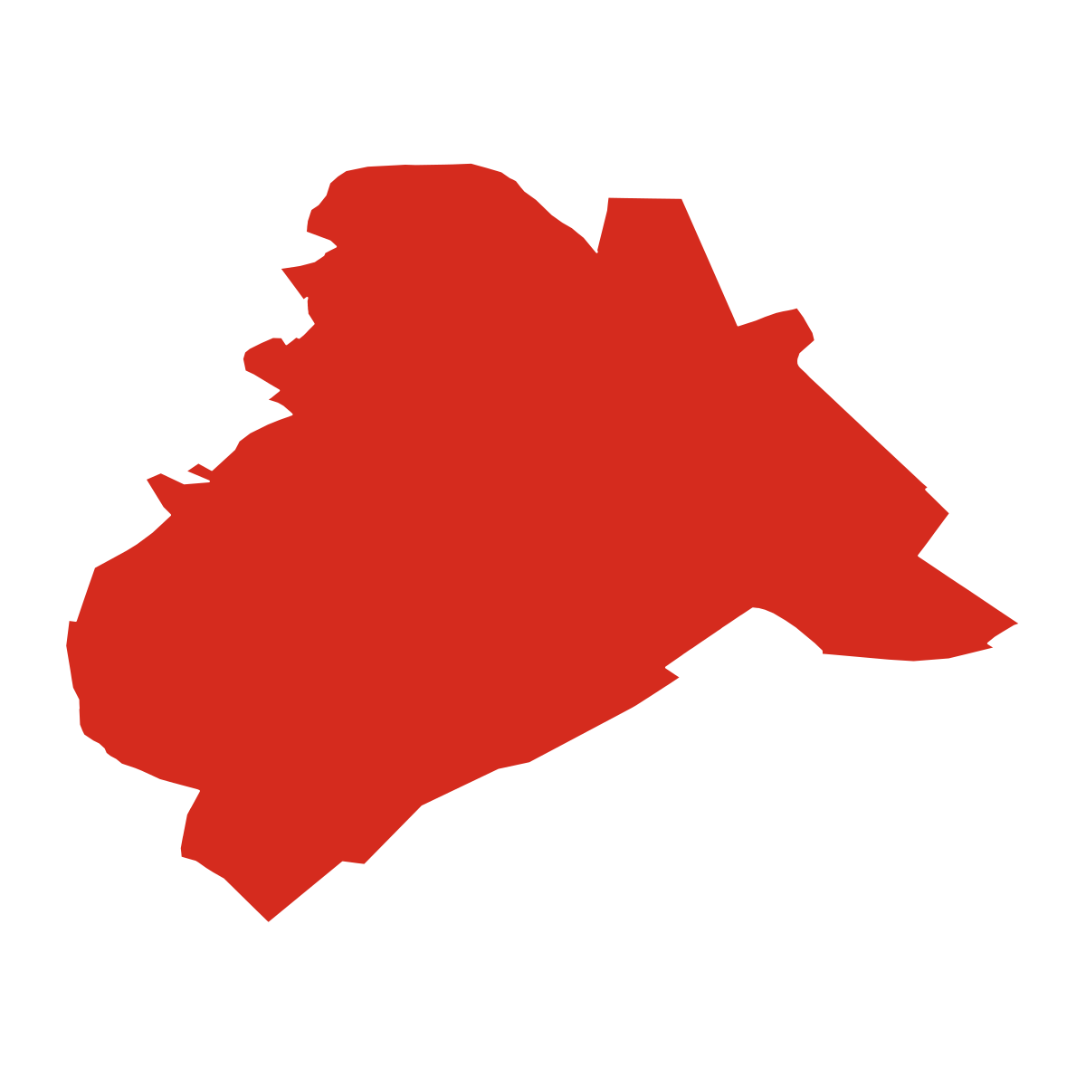 Štvrtok city boundary