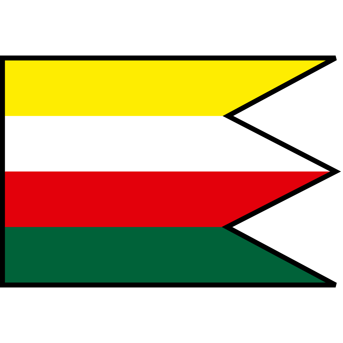 Flag of Suchá Dolina, Region of Prešov