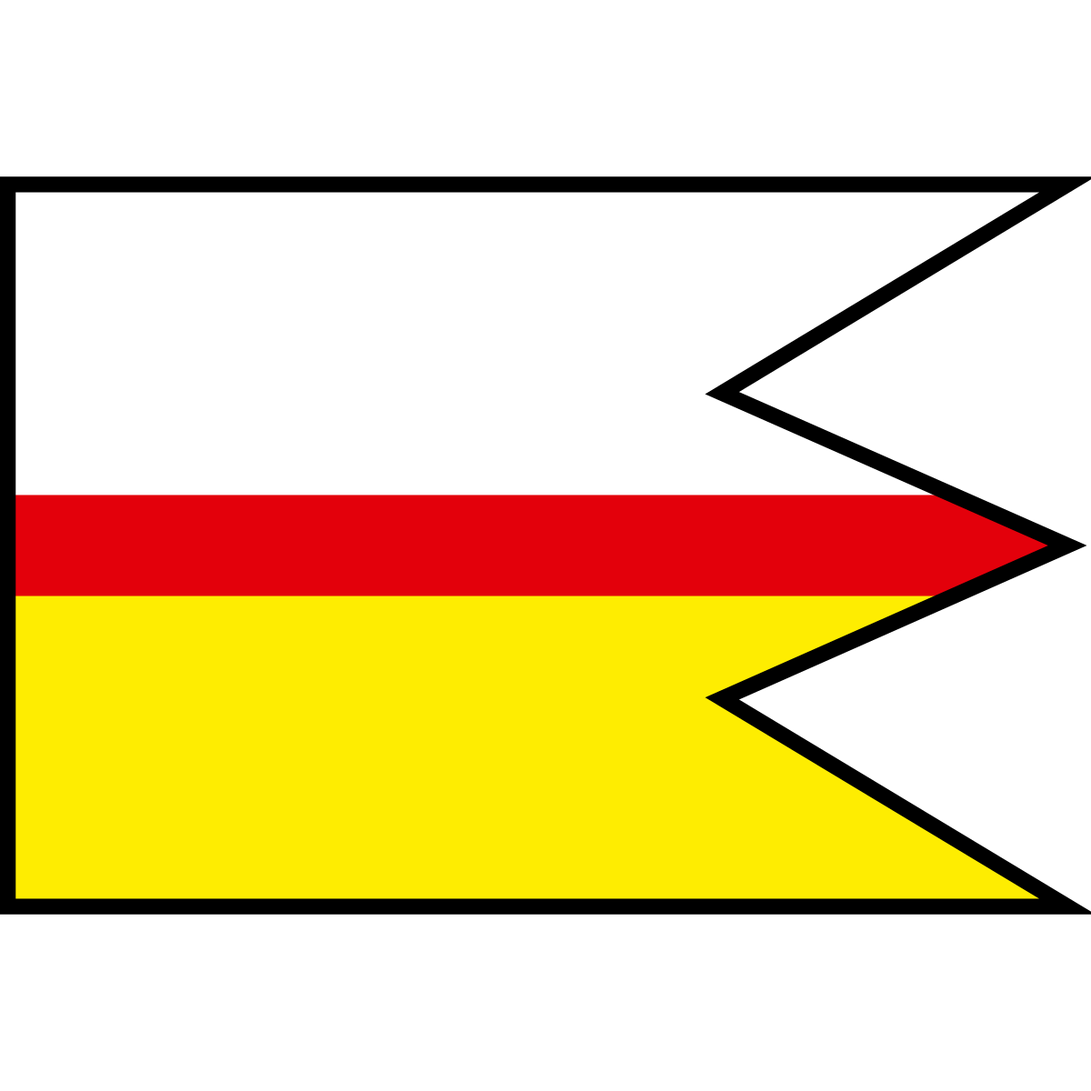 Flag of Suché Brezovo, Region of Banská Bystrica