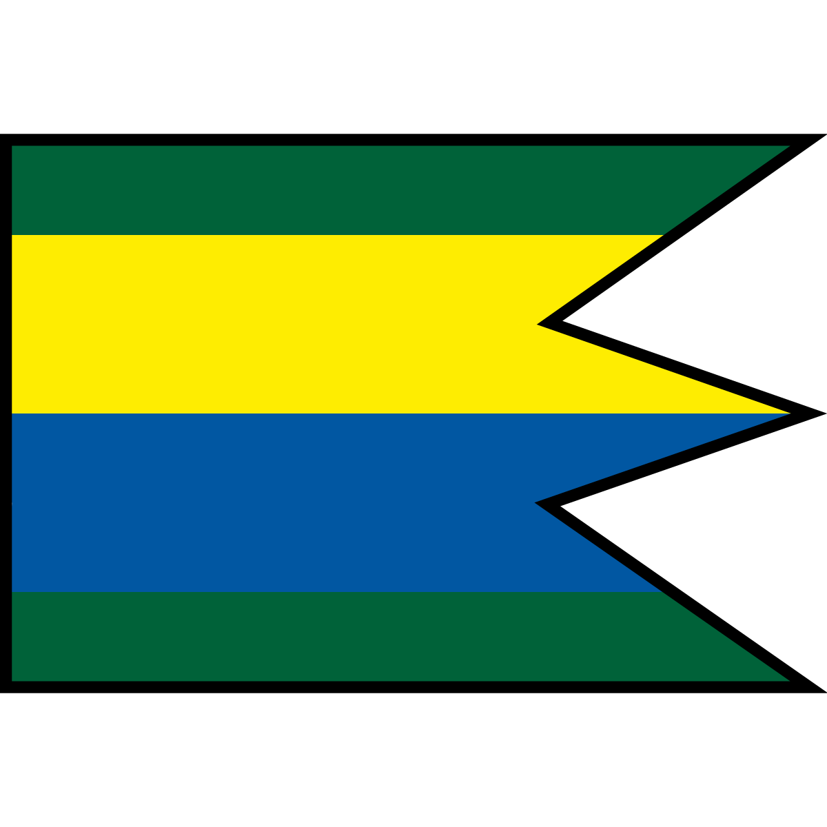 Flag of Súdovce, Region of Banská Bystrica