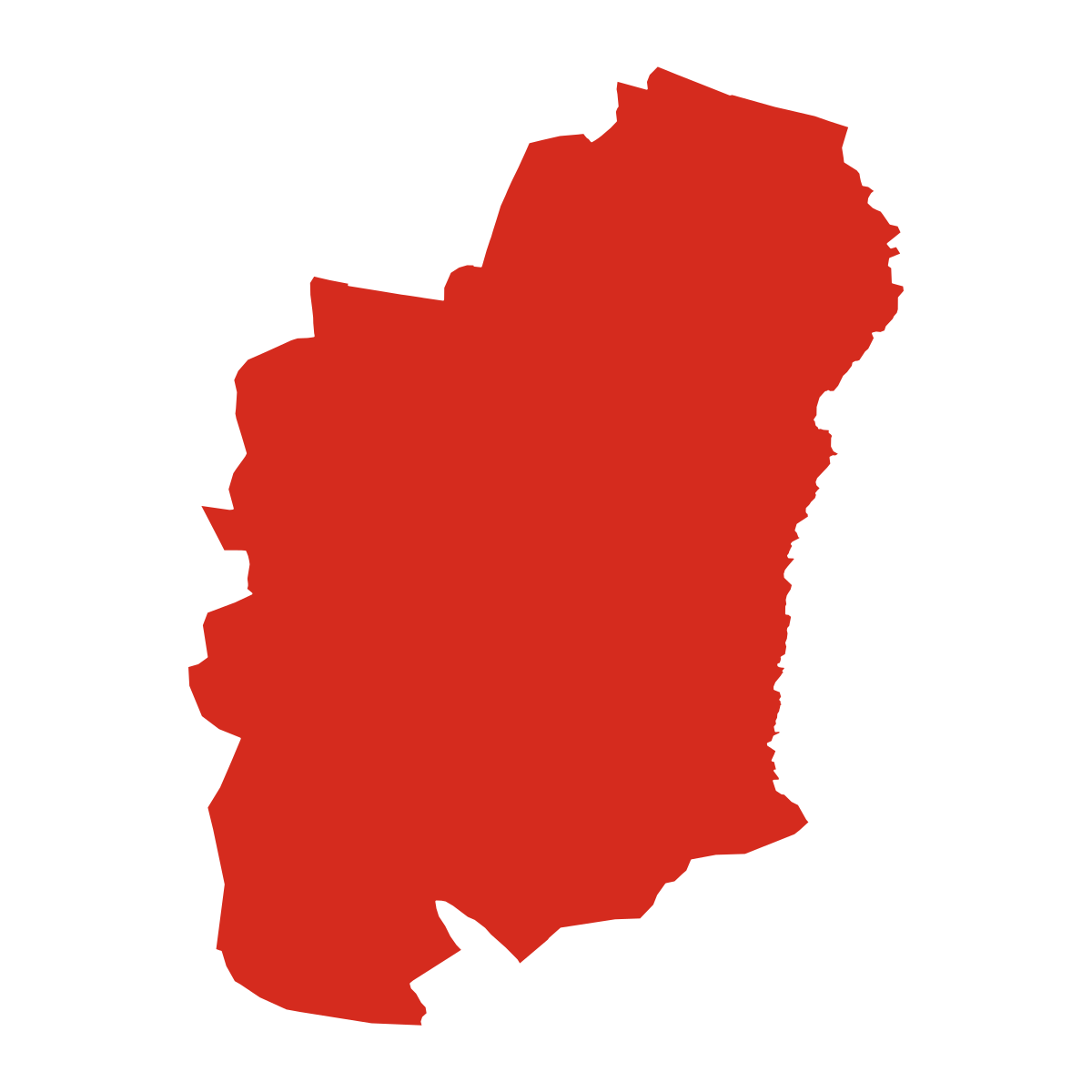 Šuja city boundary