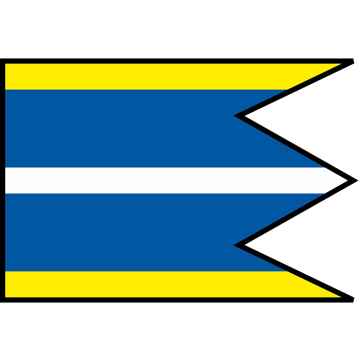 Flag of Šúrovce, Region of Trnava