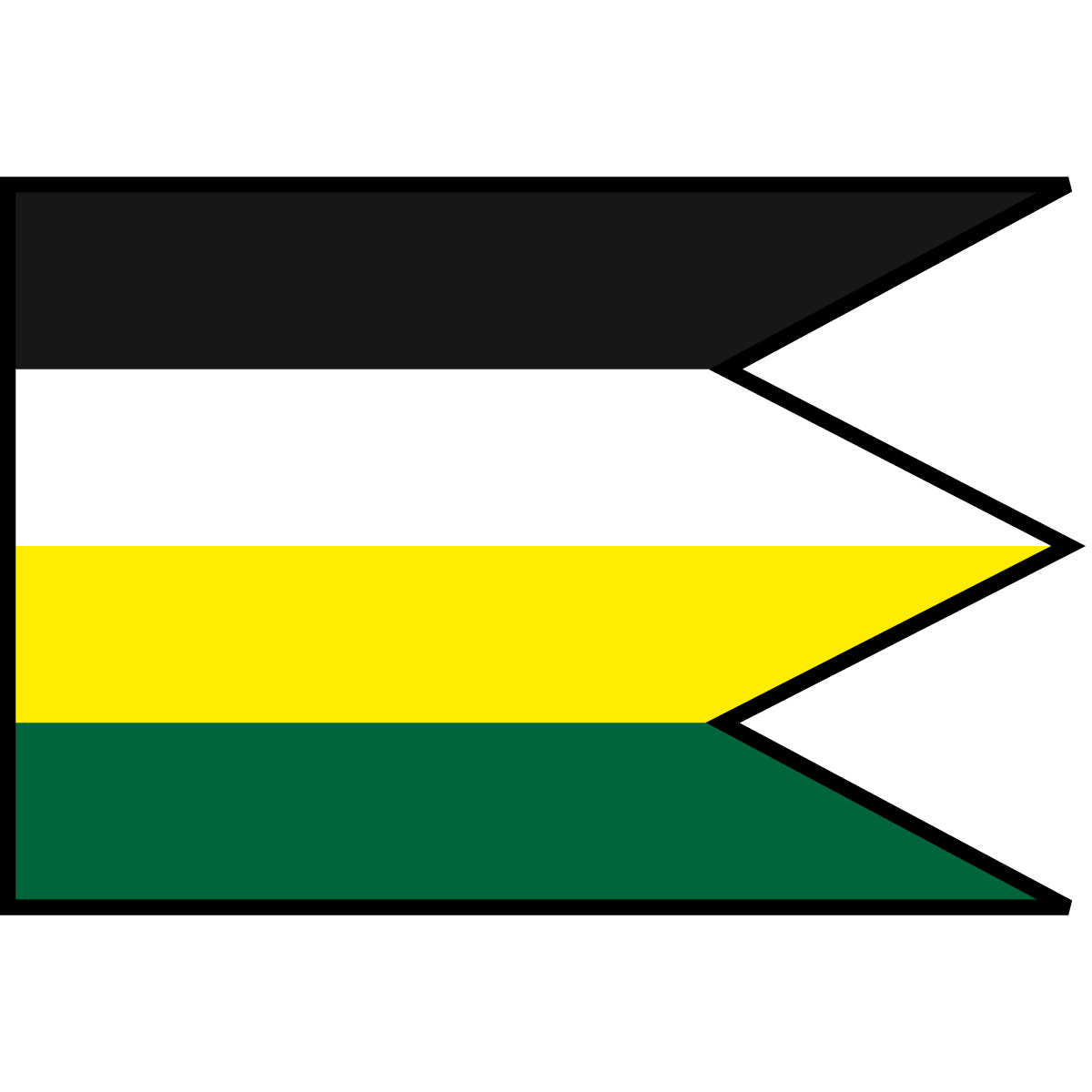 Flag of Švábovce, Region of Prešov