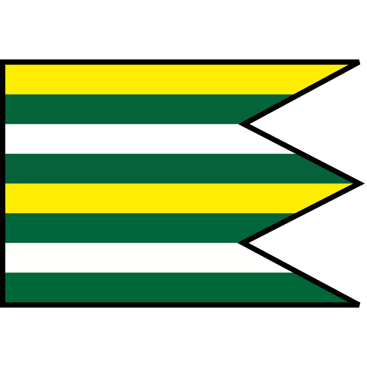 Flag of Svidnička, Region of Prešov