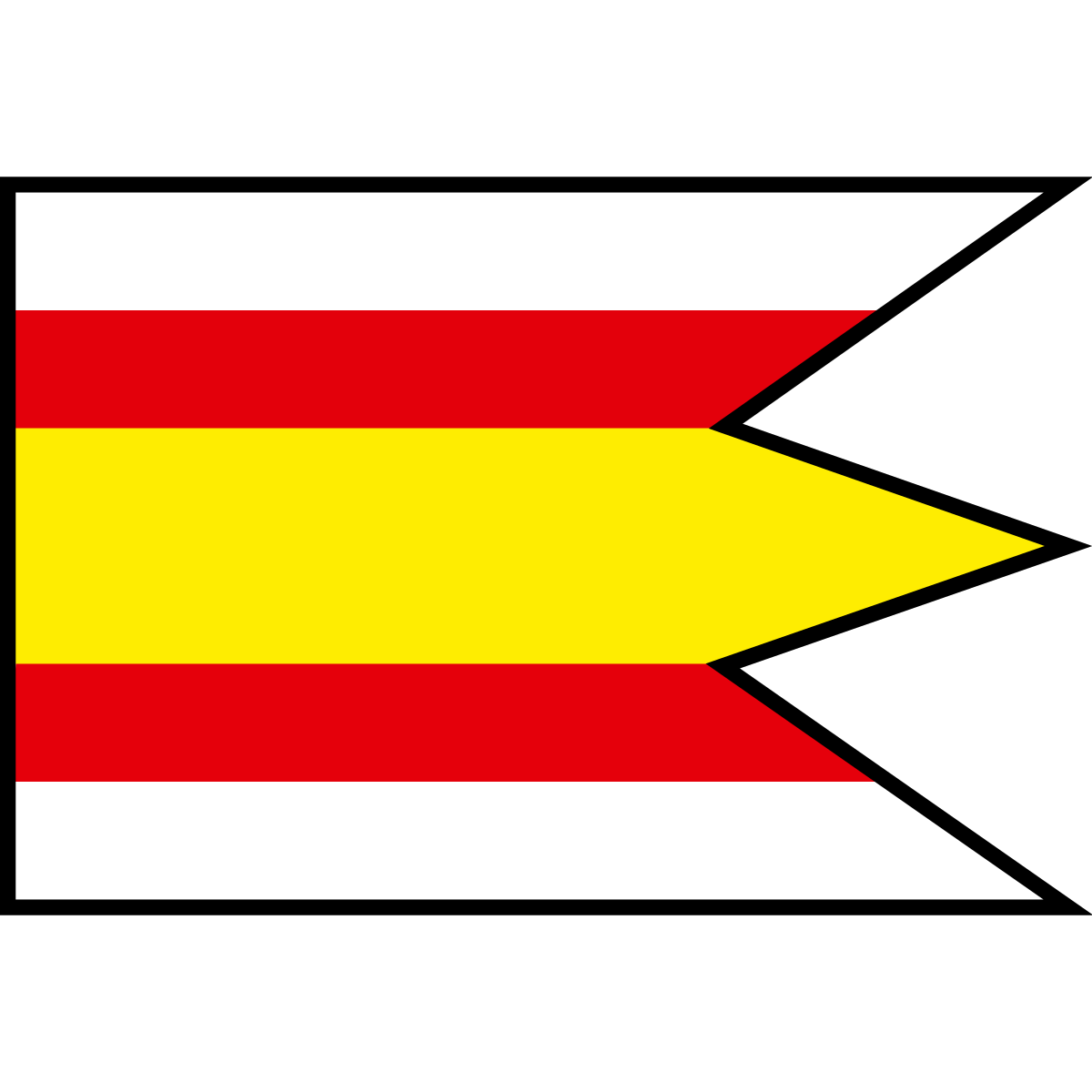 Flag of Ťapešovo, Region of Žilina