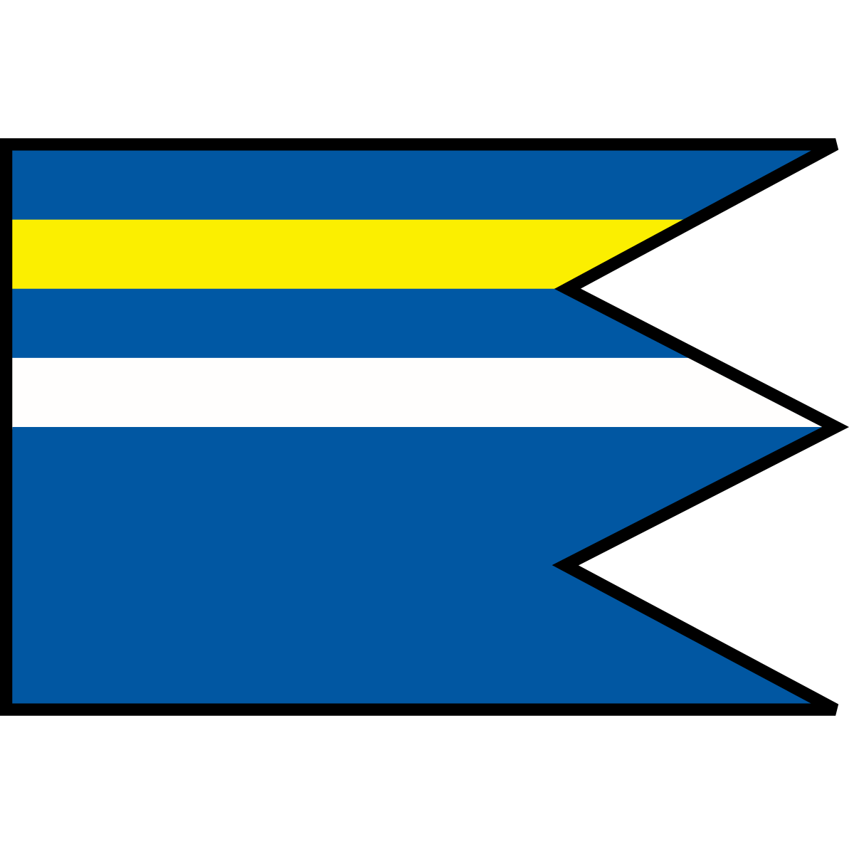 Flag of Tarnov, Region of Prešov