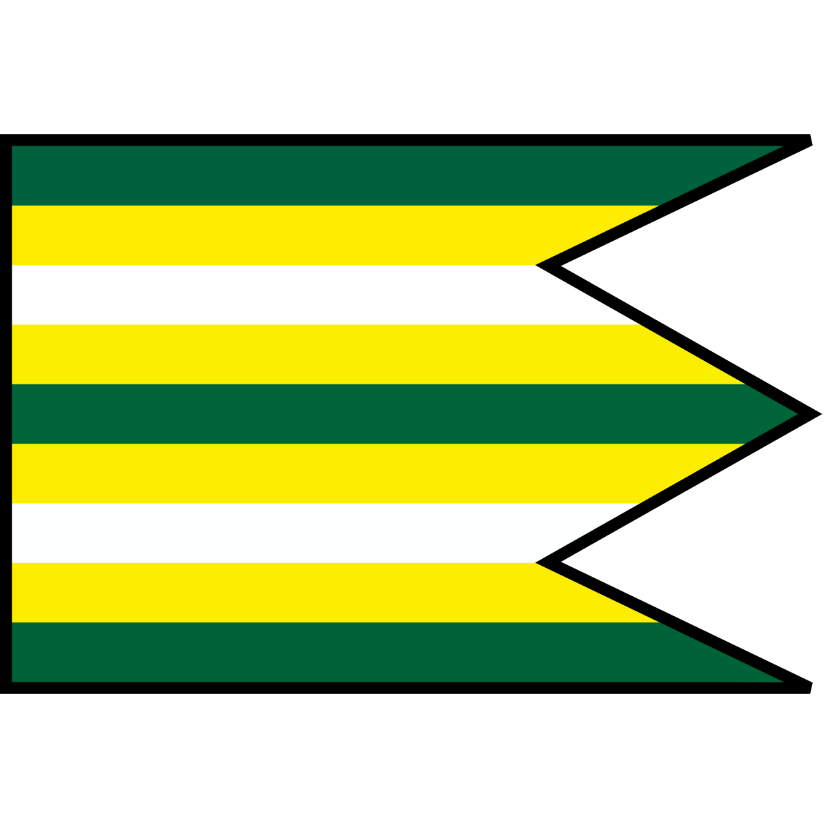Flag of Tatranská Javorina, Region of Prešov