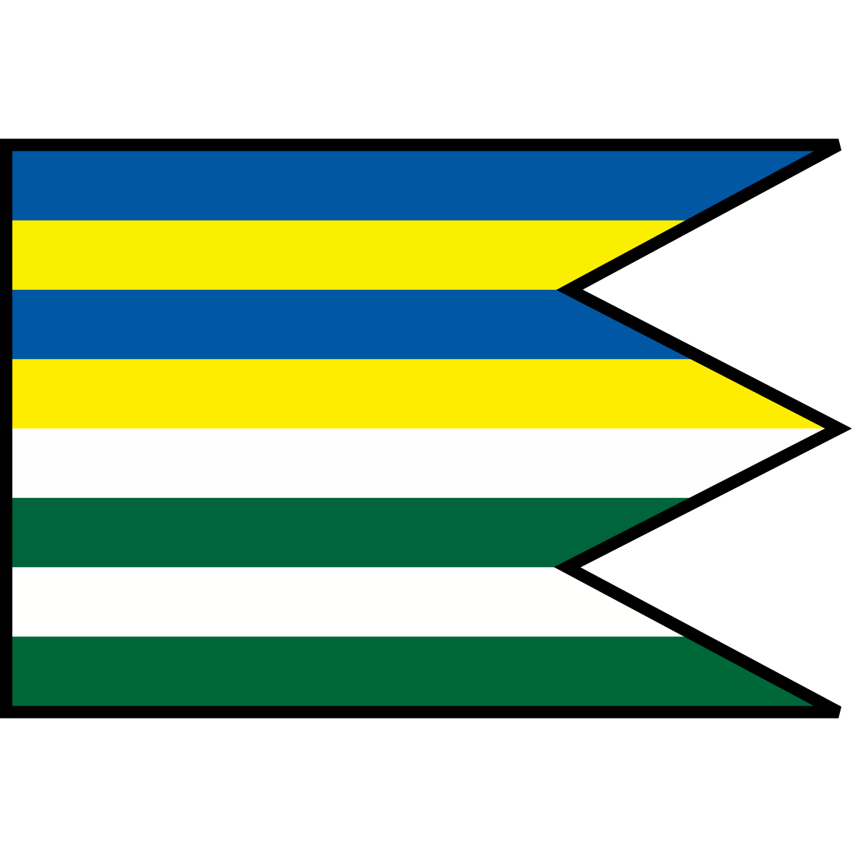 Flag of Tekolďany, Region of Trnava