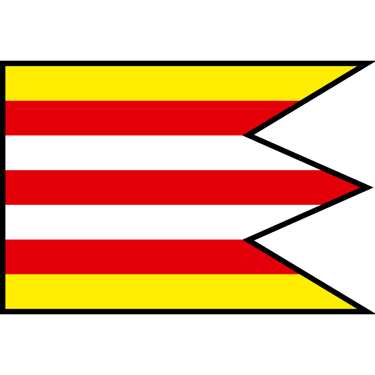 Flag of Telek, Region of Banská Bystrica